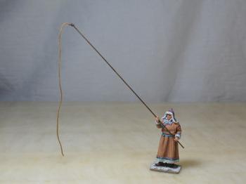 Mongol Cattle Driver--single figure with large whip #0