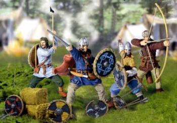 10th Century Vikings. Includes: 4 figures plus accessories - ONE AVAILABLE! #0