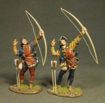 Two Yorkist Archers Set #2, The Retinue of King Richard III, The Battle of Bosworth Field 1485, The Wars of the Roses 1455-1487—LAST ONE! #1