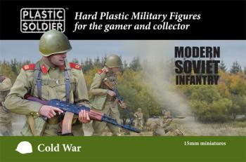 15mm Cold War Soviet Infantry (BLACK BOX)--contains 141 plastic figures--AWAITING RESTOCK. #0