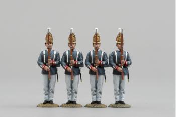 Four Grenadiers Presenting Arms, 1st (Emperor Alexander) Guards Grenadiers--four figures--RETIRED--LAST TWO!! #0