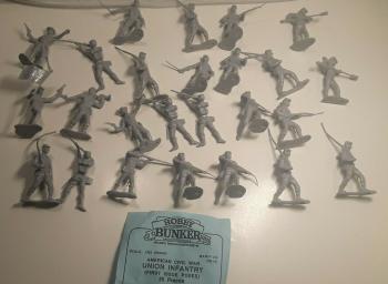 ACW 1st Issue Union Infantry (gray) #0
