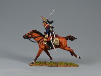 French Cuirassier Advancing--single mounted figure #1