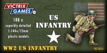 188x U.S. Infantry--1:144 scale (unpainted plastic kit) #0