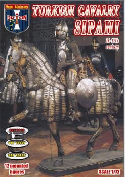 1/72 Turkish Sipahi Cavalry XVI-XVII Century--12 mounted figures #0