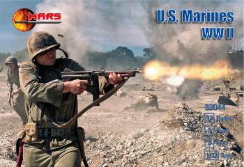 Image of U.S. Marines WWII--15 figures in 8 poses--THREE IN STOCK.
