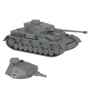 BMC CTS WWII German Panzer IV Tank--Gray 1:38 scale Plastic Army Military Vehicle #15