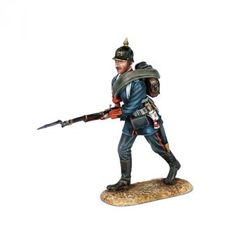 Image of Prussian Infantry Advancing Leveled Arms 1870-1871--single figure