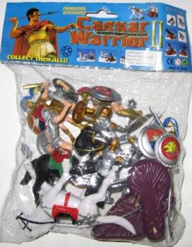 1/32 Caesar Knights & Horses Playset (12 w/Shields, Weapons, 2 Horses & Acc) (Bagged) -- RETIRED -- LAST EIGHT! #0