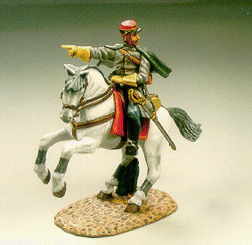 Confederate mounted officer, pointing--single mounted figure--RETIRED. - LAST  ONE! #0