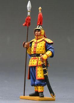 Chinese Standing Guard with Spear--single figure #0