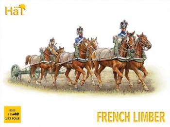 Napoleonic French 6 Horse Limber--three sets #2