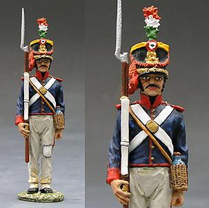 Mexican Infantry Standing at Attention (with Mustache)--RETIRED--LAST ONE!! #4
