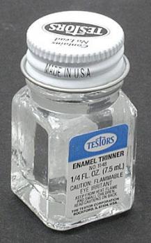 Enamel Thinner & Brush Cleaner--1/4 oz. bottle #0