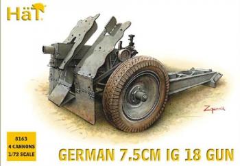 WWII 7.5cm IG18 Gun - 4 guns w/ crews #0