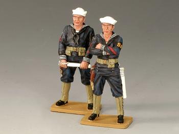 USN Shore Patrol--two figures--RETIRED--LAST ONE!! #14