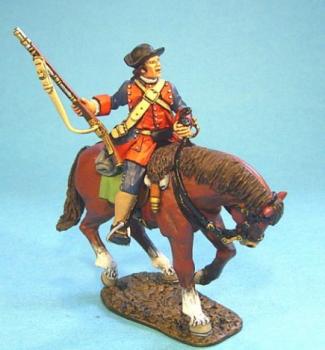 Virginia Provincial Regiment of Foot, Stewart's Light Horse--single mounted figure--RETIRED--LAST ONE!! #0