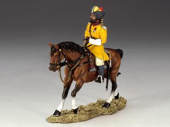 Skinner's Horse Indian Subahdar--single mounted figure #1