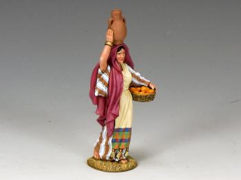 The Water Carrier (a woman carrying water)--single female figure #10