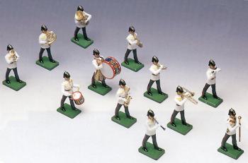 The Regimental Band of the 1st Battalion The Royal Anglian Regiment Limited Edition Set--twelve figures--RETIRED--LAST ONE!! #0