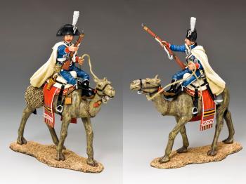 Camel Cavalier with Musket--single mounted figure--RETIRED. #11