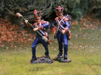 French Artillery Ignitor & Sponger--two figures--RETIRED--LAST ONE!! #2