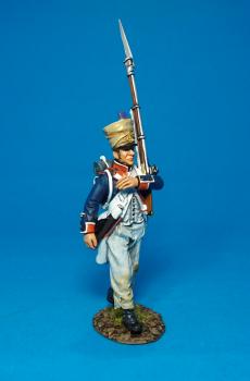 Single Fusilier Marching #3W (white pants)--French Line Infantry, 66th Line, 4th Company, 1807--RETIRED--LAST ONE!! #0