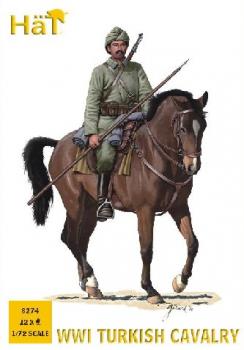 WWI Turkish Cavalry--1:72 scale plastic figures #0