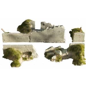Ruined Bunker/Trench Set--OUT OF STOCK #16