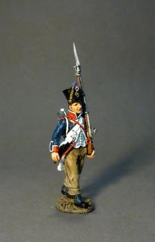 Fusilier Marching #4 (brown pants)--66th Line, 4th Company--single figure--RETIRED--LAST ONE!! #6
