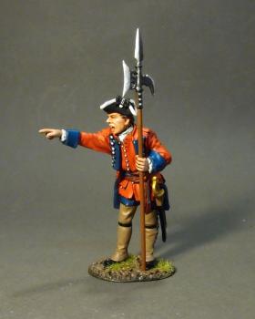 Sergeant, 60th (Royal American), Regiment of Foot, 13th foot--single figure and halberd/pike #0