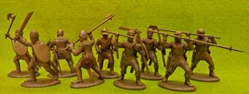 Medieval French Free Companies (Steel)--9 figures with Plug-in parts #0