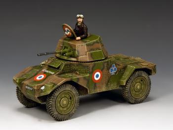 The Panhard 178 Armoured Car--one armoured car and commander figure--RETIRED. #5