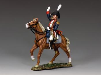 Royal Mounted Artillery Officer--single mounted figure--RETIRED--LAST ONE!! #4