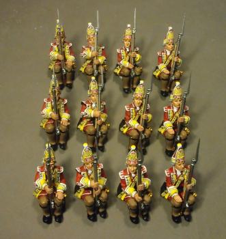 Twelve Grenadiers, 15th Regiment of Foot, Quebec Landing Barge, Battle of the Plains of Abraham, 13th September 1759--twelve figures--RETIRED--LAST ONE!! #0