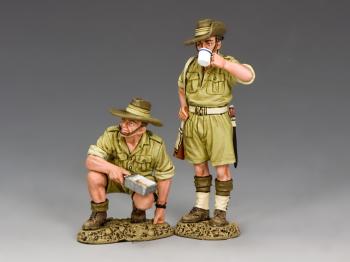 Image of G'day Mate!--two WWII Australian soldiers--RETIRED.