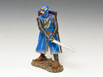 Chevalier de Bleu with Sword--single figure--RETIRED--LAST ONE!! #0
