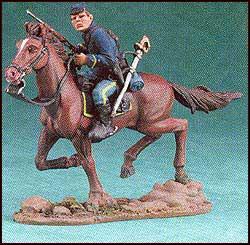 Union Cavalry Private--single mounted figure--RETIRED--LAST ONE!! #2