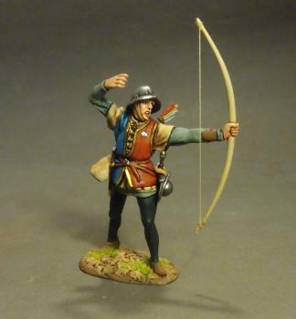 Single Yorkist Archer, The Battle of Bosworth Field, 1485, The Wars of the Roses, 1455-1487—single figure #0
