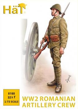 WWII Romanian Artillery Crew--32 figures #0
