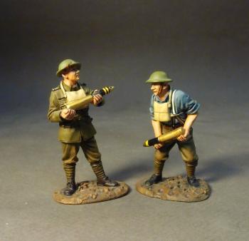 Two Artillery Crew, The Royal Garrison Artillery, The Great War, 1914-1918—two figures #0