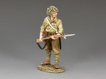 Japanese Soldier Standing with Rifle & Bayonet--single figure #13
