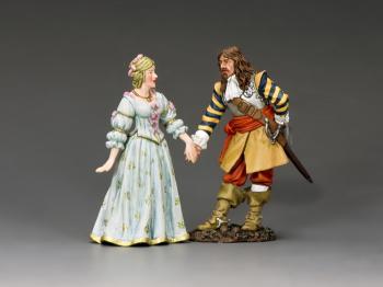 The Cavalier & The Lady--two figures #7