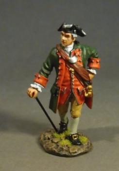 Officer #2, The Pensylvanian Provincial Regiment, The Raid on St. Francis, 1759--single figure--RETIRED--LAST ONE!! #1