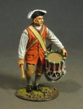 Drummer #3, The Pensylvanian Provincial Regiment, The Raid on St. Francis, 1759--single figure--RETIRED--LAST TWO!! #0