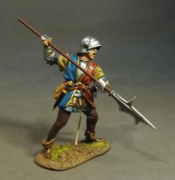 Yorkist Billman, The Retinue of King Richard III, The Battle of Bosworth Field 1485, The Wars of the Roses 1455-1487—single figure #4