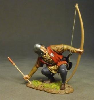 Yorkist Archer, The Retinue of John Howard, 1st Duke of Norfolk, The Battle of Bosworth Field 1485, The Wars of the Roses--single figure #0