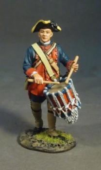 Drummer #1, The New Jersey Provincial Regiment, The Raid on St. Francis, 1759--single figure--RETIRED--LAST ONE!! #0