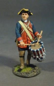 Drummer #2, The New Jersey Provincial Regiment, The Raid on St. Francis, 1759--single figure--RETIRED--LAST ONE!! #0