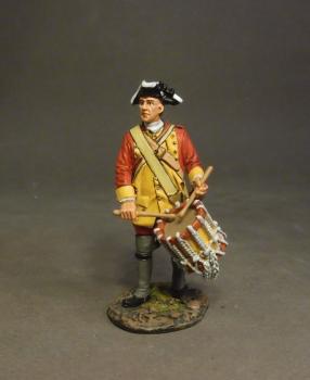 Drummer #2, The Connecticut Provincial Regiment, The Raid on St. Francis, 1759--single figure--RETIRED--LAST ONE!! #0